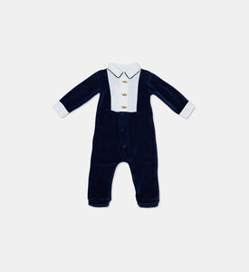 رومبر مخملي بأكمام طويلة