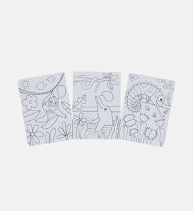 فن مخفي نشاط تلوين مرح الغابة بنقوش خفية