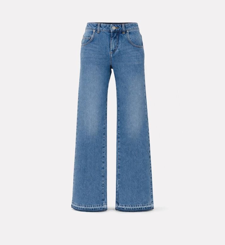 Isabel Marant Denim Tailored Flare-leg Pants, Packshot View