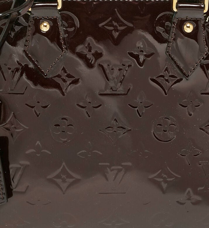 Louis Vuitton Preowned Louis Vuittonpatent Leather Double Rolled Top Handles Bag, Packshot View