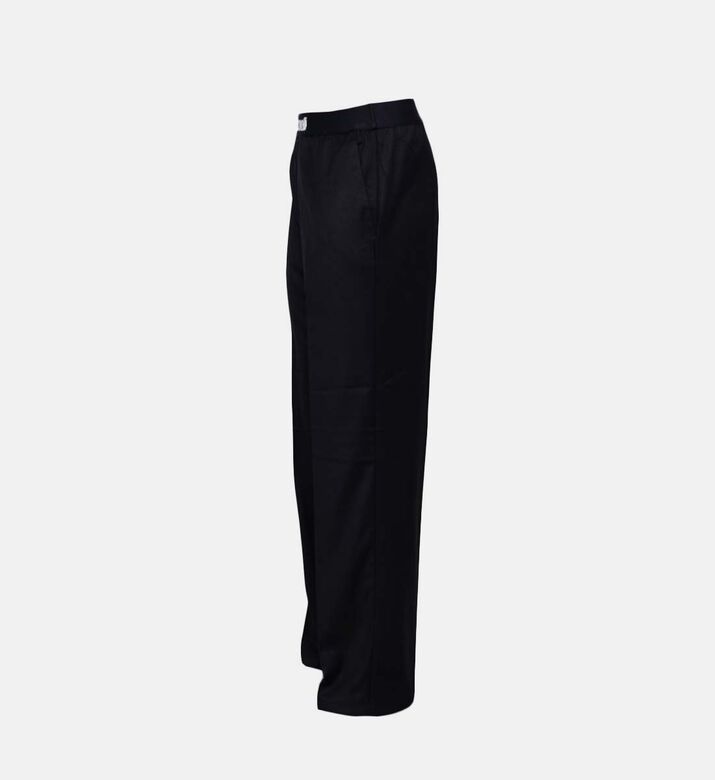 Logo-waistband Straight-leg Pants Logo-waistband Straight-leg Pants