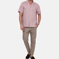 Linen Cotton Short-sleeve Shirt