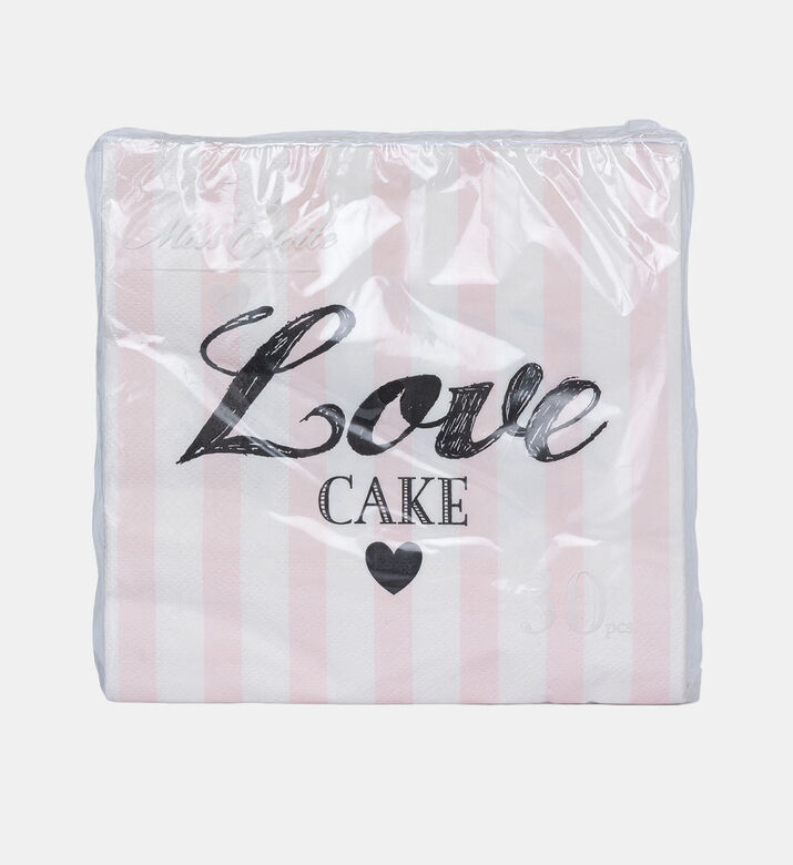 Stripes-print Napkins