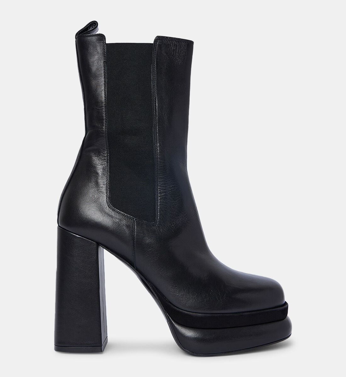 Platform best sale heel boots