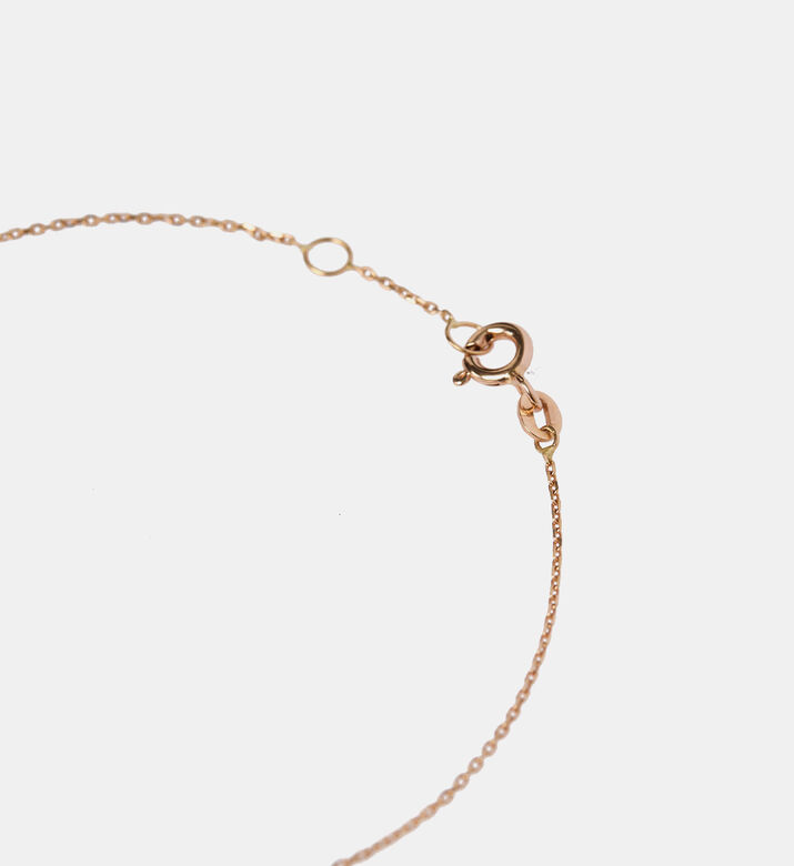 Black Diamond Moon-shaped Bracelet