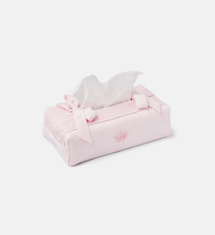 Logo-print Cover Tissue Box
