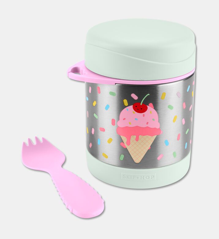 Skiphop Ice Cream Spark Style Food Jar, Packshot View