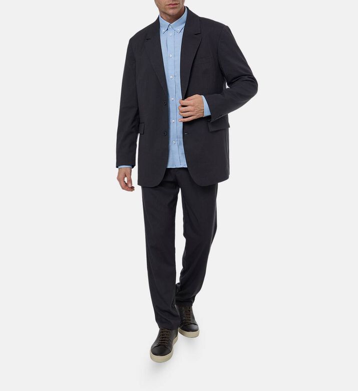 Les Deux James Lapel Collar Blazer, Model View