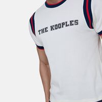 Logo Contrasted Striped Silm-fit T-shirt