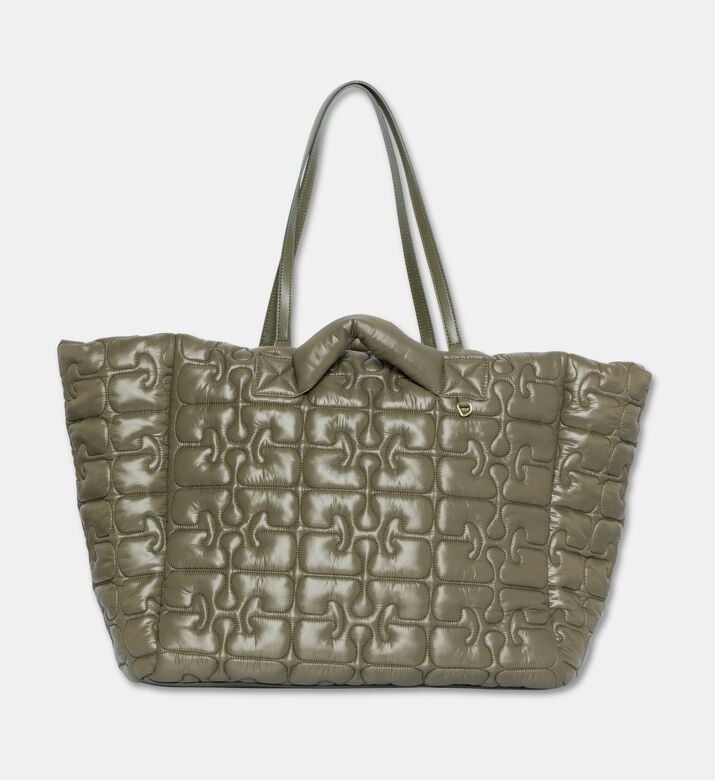 Ganni Bag Tote, Olive, Packshot View