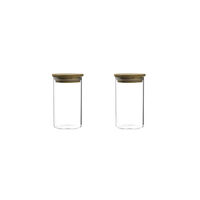 Borosilicate Glass Jar Set