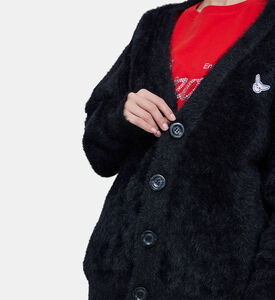 كارديغان مطرز بشكل فراشة