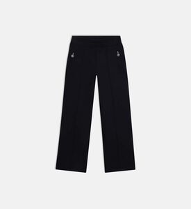 بنطال قطن واسع الساقين