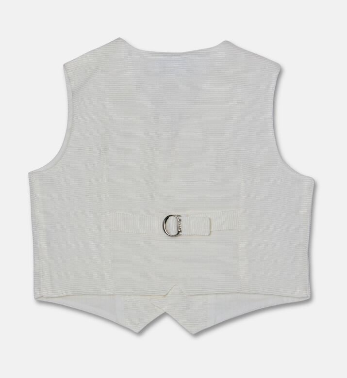 Jules & Juliette Paris V-neck Buttoned Knit Vest, Packshot View