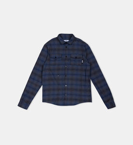 قميص قطن بمربعات للصبيان الصغار