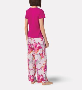 DKNY Viscose Printed Pajama Set, Model View