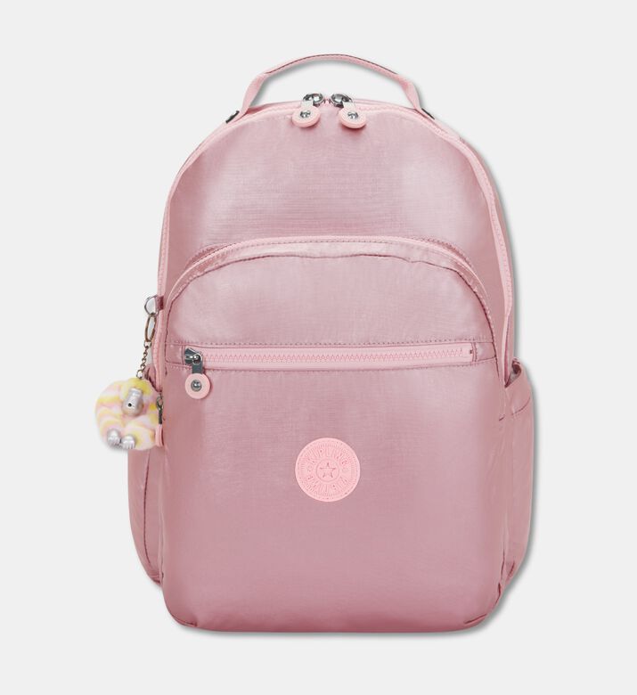 Kipling Backpack Seoul Lap Bronze Pnk, Packshot View