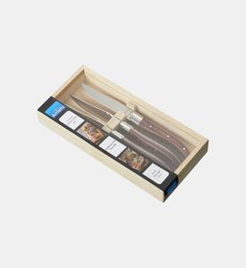 Wooden Box Steak Knife 4-piece Set