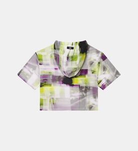 Junior Girl Hooded Jersey T-shirt