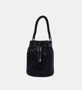 The Rhinestone Mini Bucket Bag