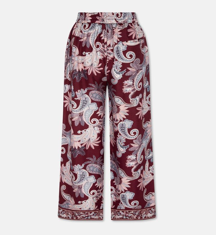 Carter and White Aurora Printed Wide-leg Trousers, Packshot View
