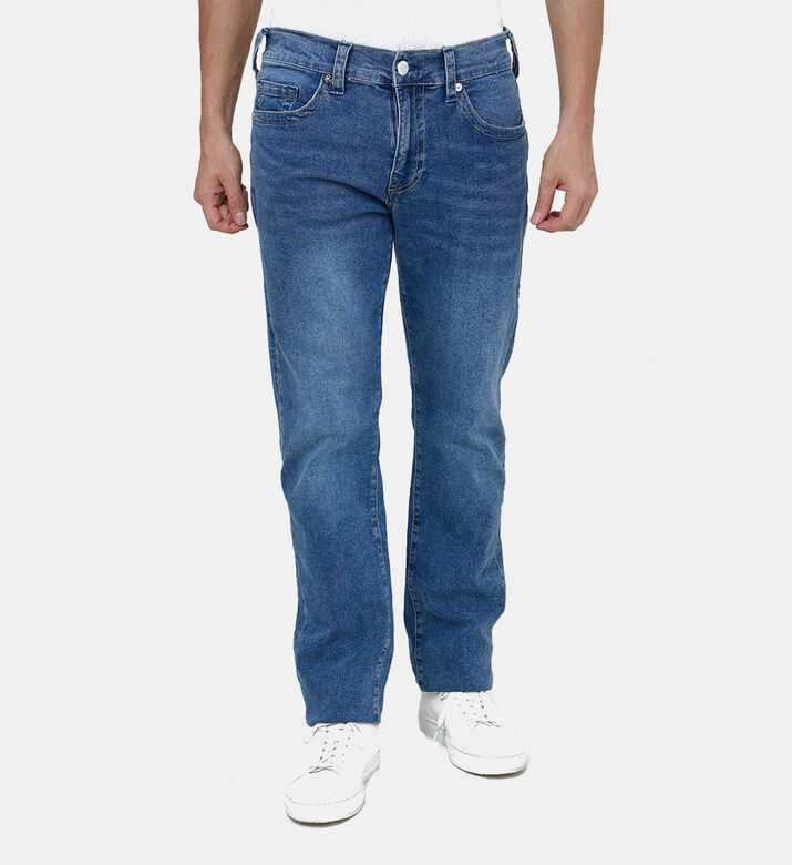 Cotton Regular-fit 5-pockets Denim Pants Cotton Regular-fit 5-pockets Denim Pants