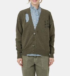 كارديغان بمزيج صوف بلوغو أرقام