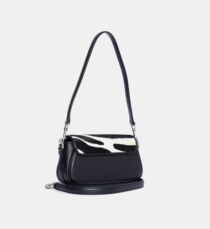 The Zebra Haircalf Clover Shoulder Bag The Zebra Haircalf Clover Shoulder Bag