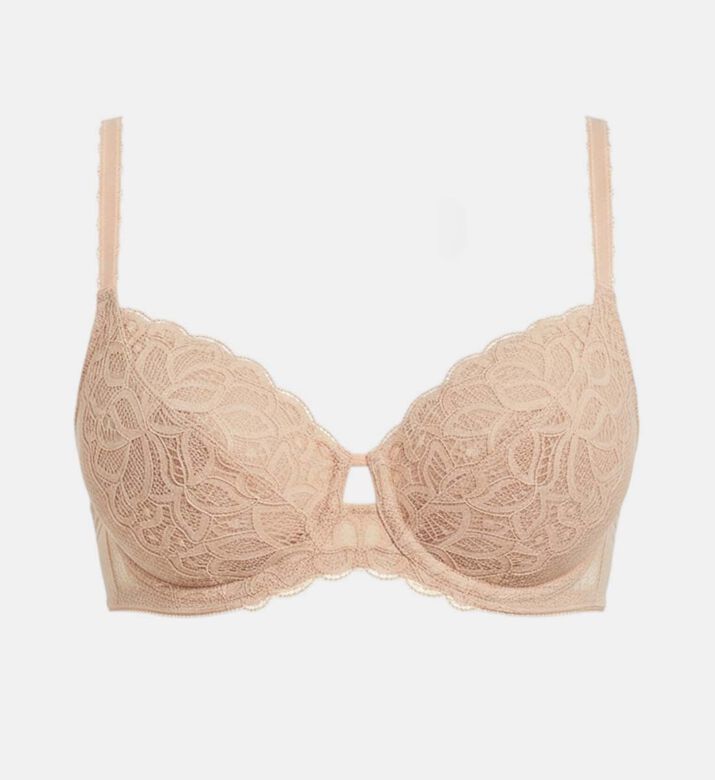 Wacoal Raffine Underwired Bra, Nude, 90, G, Packshot View