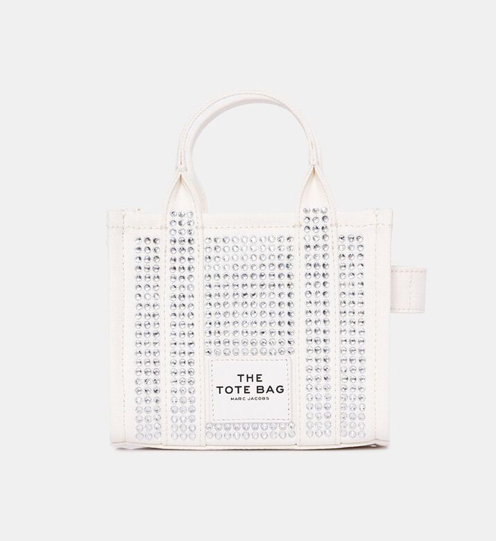 The Crystal Canvas Crossbody Tote Bag
