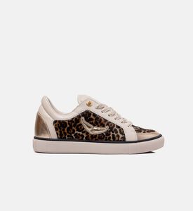 حذاء رياضي منخفض بطبعة نمر فلاي أون