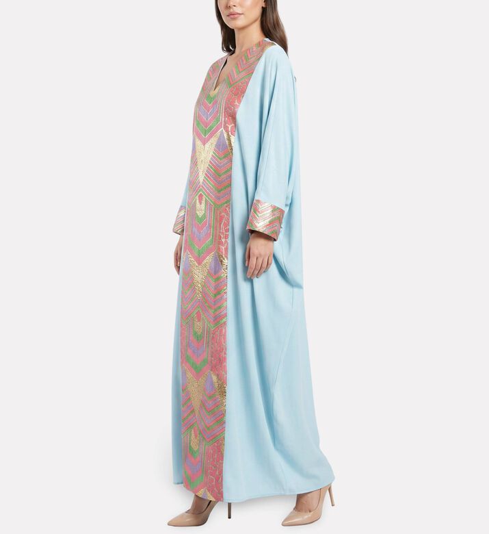 Savanna Kaftan, Light-green, Model View
