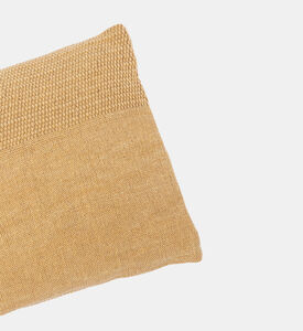 Tia Knife Edge Cotton Cushion