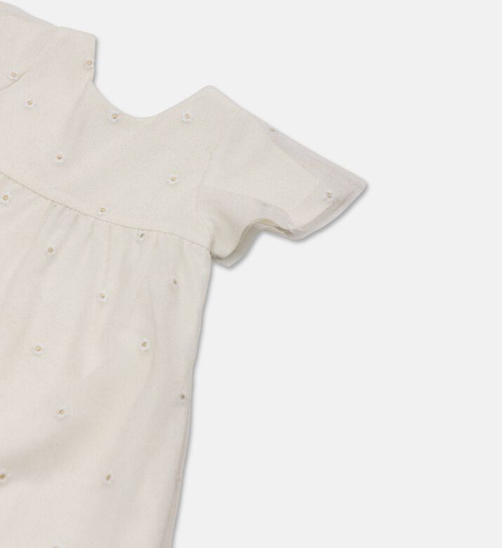 Jules & Juliette Paris Embroidered Short-sleeve Midi Dress, Packshot View
