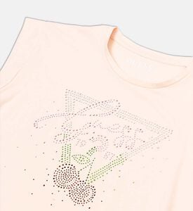 Rhinestone-embellished Sleeveless Top Rhinestone-embellished Sleeveless Top