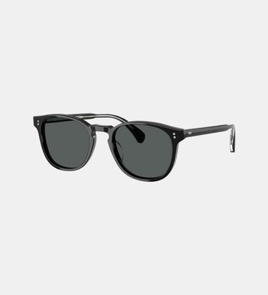 Polarized Round Full-rim Sunglasses 53