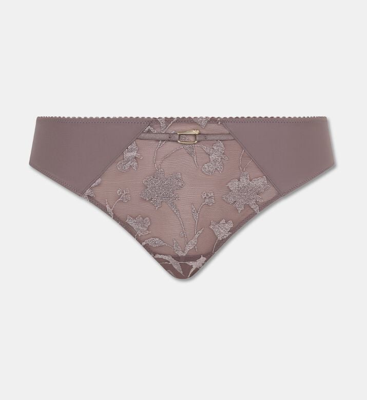Chantelle Embroidered Tanga Briefs, Packshot View