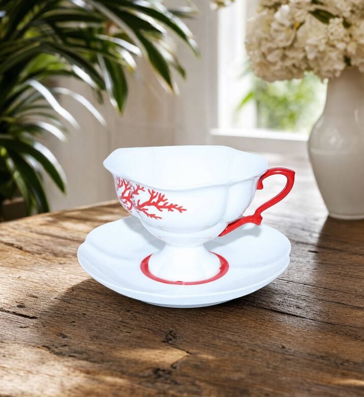 Imperial Katerina Porcelain Saucer Tea Cup, Model View