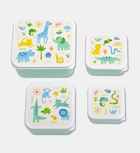 A Little Lovely Company Snack Box Set - Jungle, Packshot View