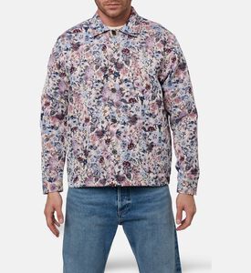 Les Deux All-over Floral-print Long-sleeve Shirt, Model View