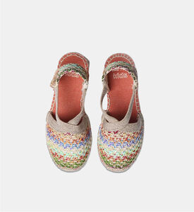Edita-nz Textile Wedge Espadrilles