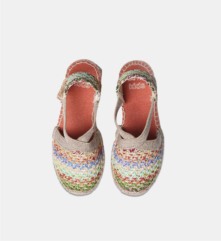 Edita-nz Textile Wedge Espadrilles