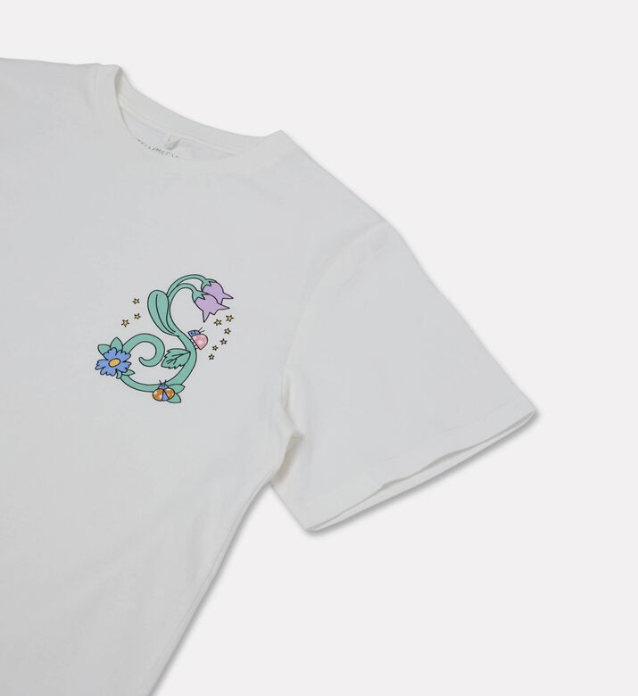 Stella McCartney Floral Initial-embroidery T-shirt, Packshot View