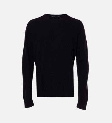 Crew Neck Knit Cashmere Sweater