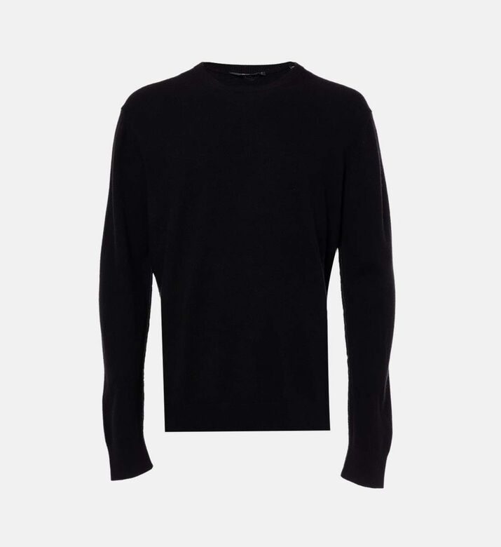 Crew Neck Knit Cashmere Sweater