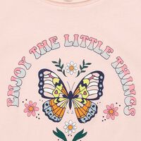 Cotton Butterfly-print T-shirt