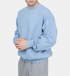 سويت شيرت تيري ناعم بياقة مستديرة