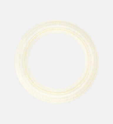 Ivory Porcelain Sample Dessert Plate