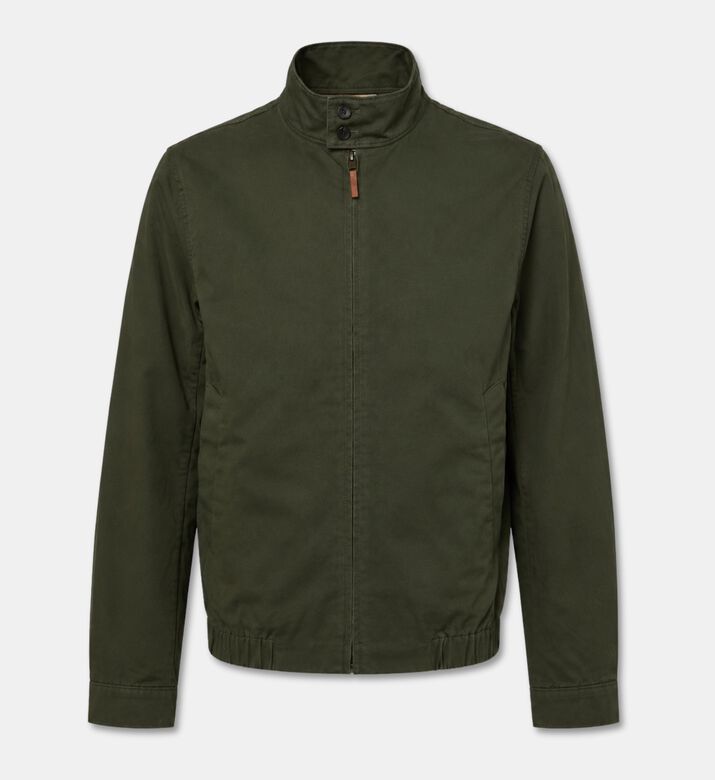 Vince Cotton-linen Bomber Jacket, Packshot View