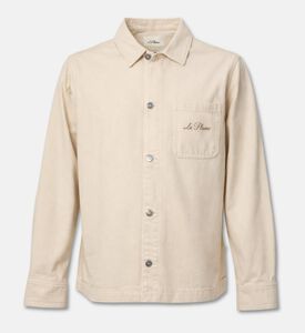 Les Deux Logo-embroidery Patch Pocket Shirt, Packshot View